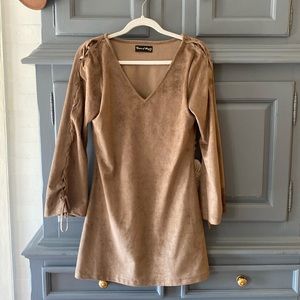 Union of Angels faux suede Dress 🛍️